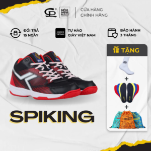 Giày Bóng Chuyền Hỏa Trâu Spiking nhẹ nhàng, êm ái cho đôi chân trong mọi chuyển động.